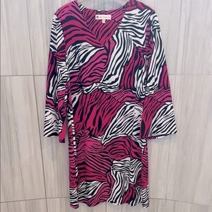 Jude Connally Zebra Print Dress